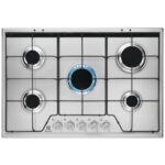 ELECTROLUX Placa de gas - ELECTROLUX 205025595, 5 zonas, 744 mm, Inox
