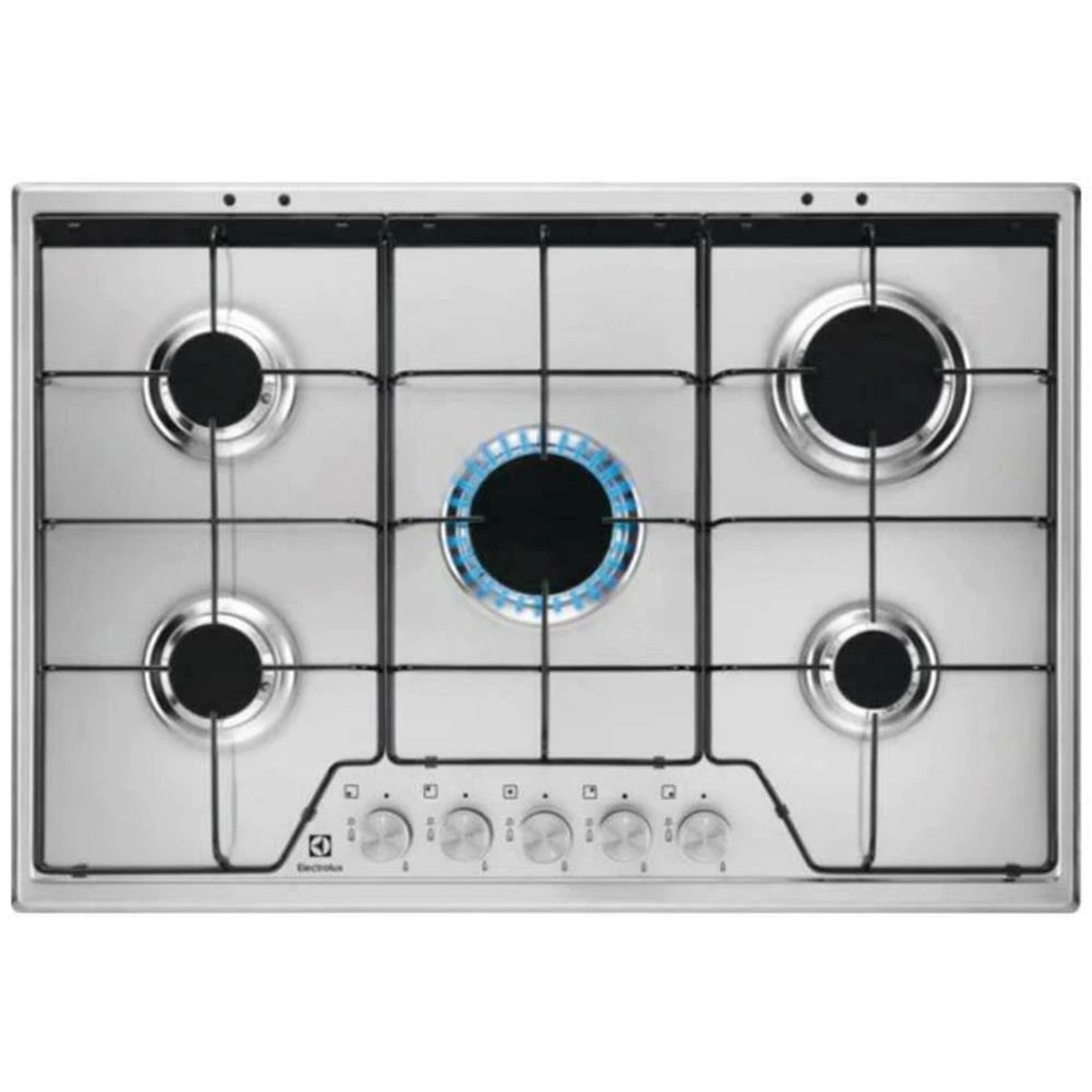 144359366_1 ELECTROLUX Placa de gas - ELECTROLUX 205025595, 5 zonas, 744 mm, Inox - Imagen 1