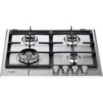 WHIRLPOOL Placa de gas - WHIRLPOOL 213616182, 4 zonas, NG + LPG (Propane/Butane), 590 mm, Acero inoxidable - Imagen 3