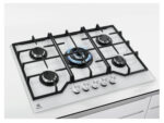 ELECTROLUX Placa de gas - ELECTROLUX 304619975, 5 zonas, 740 mm, Blanco - Imagen 3