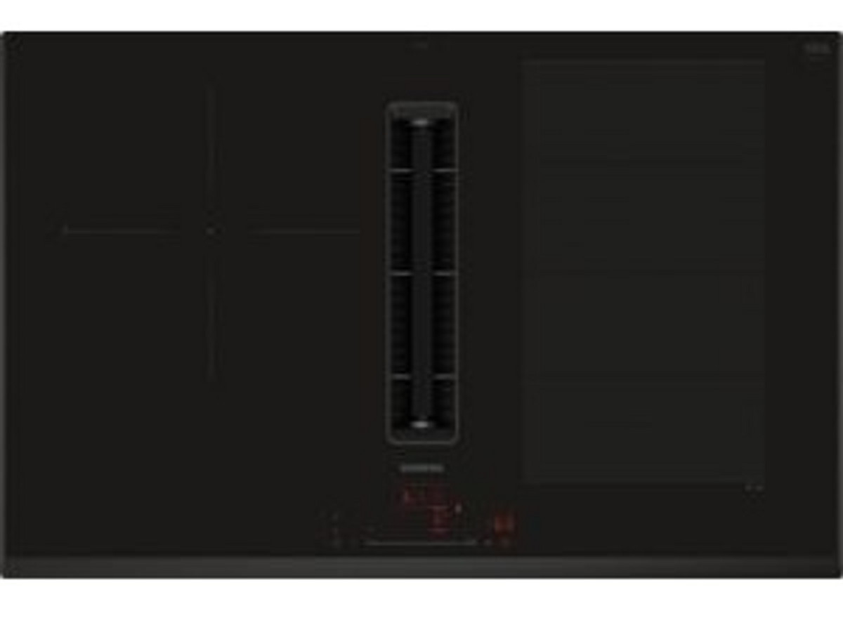 144588493_1 SIEMENS Placa de inducción - SIEMENS EX851HJ26E, 4 zonas, 802 mm, Negro, Acero inoxidable - Imagen 1