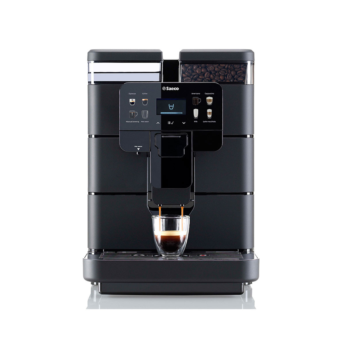 144874811_1 SAECO Máquina espresso - SAECO New Royal OTC, , 1400 W, 2 tazas, Negro - Imagen 1
