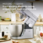 KENWOOD Robot amasador - KENWOOD KVL4110S, 1200 W, 6,7 l, Plata - Imagen 6