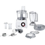 BOSCH Robot de cocina - BOSCH MC812W620, 1,100 W, Translúcido, Blanco