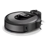 IROBOT Robot friegasuelos - IROBOT i8176, Autonomía 70 min, Negro