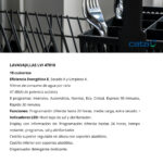 CATA Lavavajillas integrable 45 cm - CATA LVI 47010, 10 servicios, 8 programas, 44,8 cm, Acero Inoxidable - Imagen 7