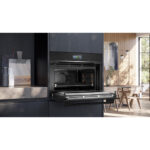 SIEMENS Horno microondas - SIEMENS CM776GKB1, Integrable, Pirolítico, 45 l, 59,4 cm, Negro - Imagen 5