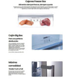 INFINITON Congelador vertical - INFINITON CV-238L72XEL, 238 l, 172,2 cm, Inox - Imagen 8