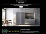 INFINITON Congelador vertical - INFINITON CV-265L85XEN, 282 l, 185 cm, Inox - Imagen 5