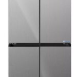 Frigorifico americano - INFINITON AMCB-415CD82XET, No Frost, No Frost Total, Altura 182,5 cm, Capacidad 415 l, Inox
