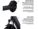 INFINITON Patinete eléctrico - INFINITON BIGCITY PRO BLANCO HOMOLOGADO, Negro - Imagen 7