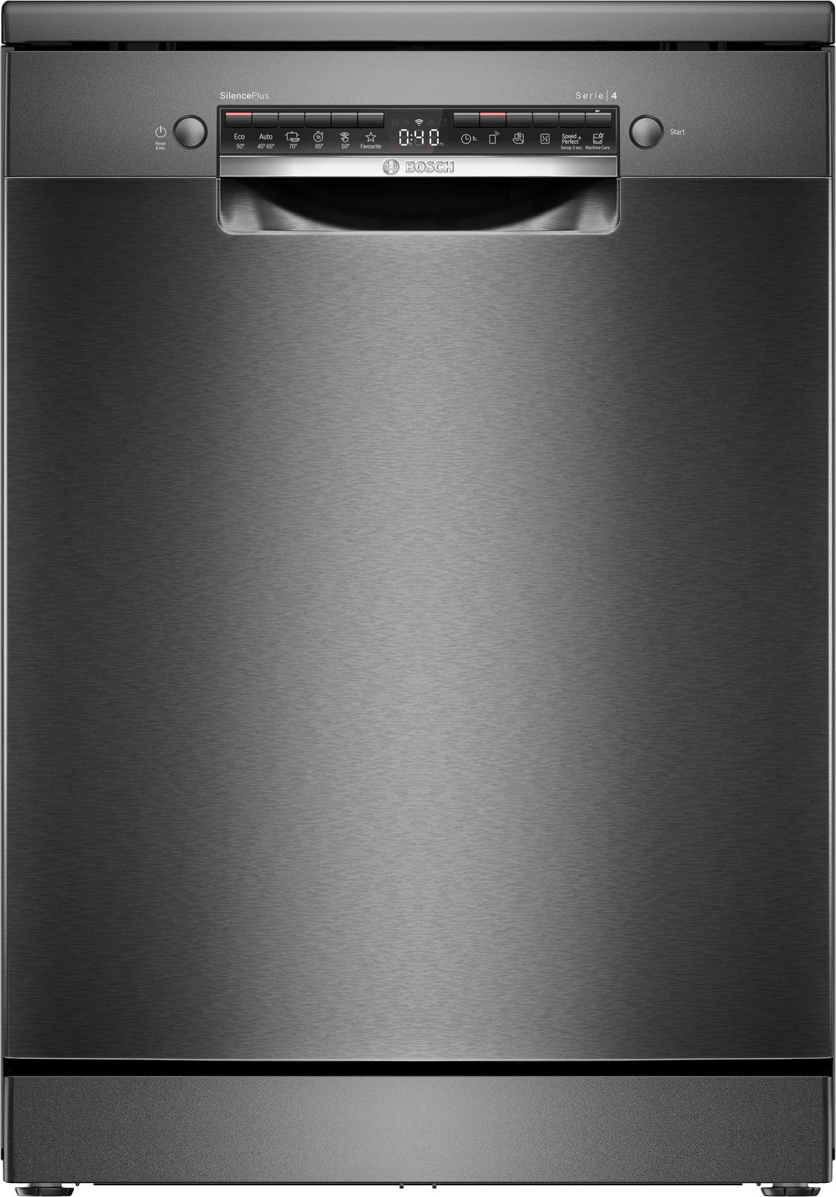 145166132_1 BOSCH Lavavajillas libre instalación 60 cm - BOSCH SMS4EMC06E, 14 servicios, 6 programas, 600 mm, Negro - Imagen 1