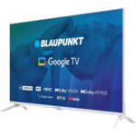 TV LCD 43" - BLAUPUNKT 43UBG6010S, UHD 4K, Smart TV, DVB-T2 (H.265), Blanco - Imagen 3