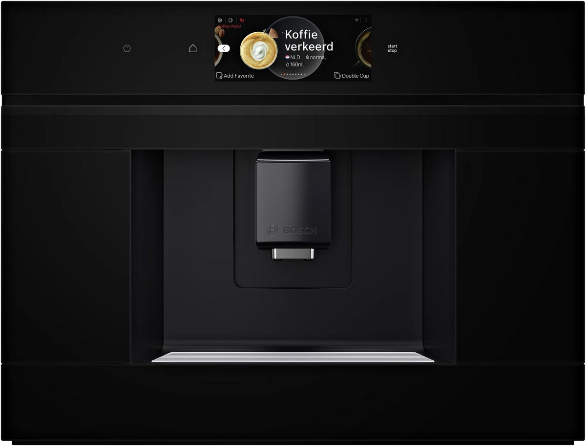 145238956_1 BOSCH Cafetera superautomática - BOSCH CTL7181B0, 19 bar, 1600 W, 0,70 l, 2,0 tazas, Negro - Imagen 1