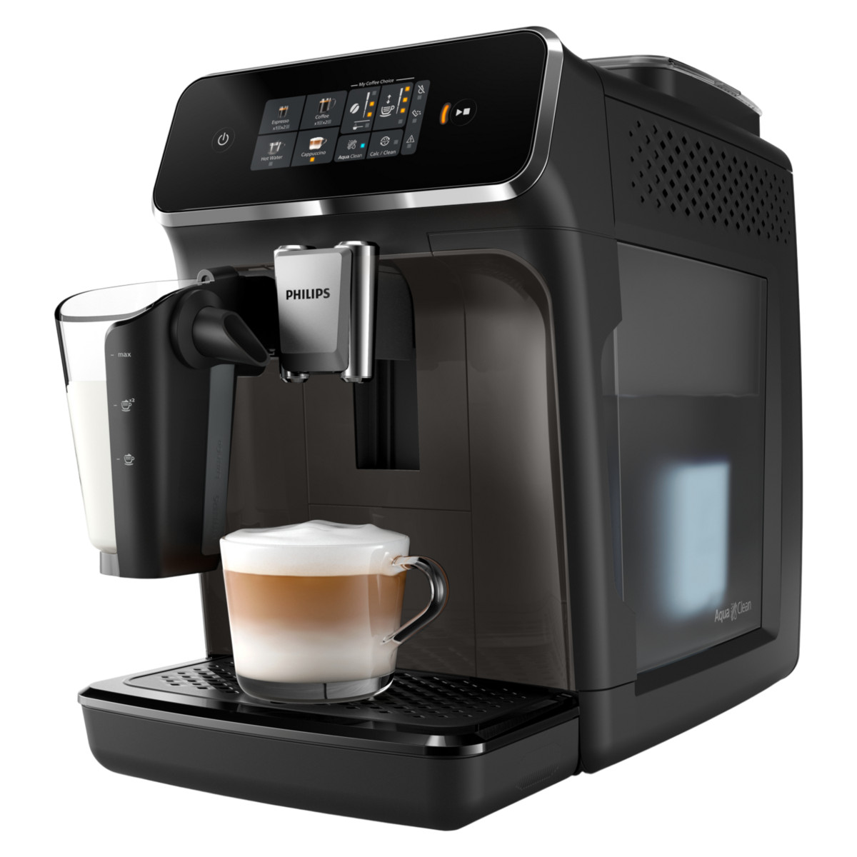 145239917_1 PHILIPS Cafetera automática - PHILIPS EP2334/10, 15,0 bar, 1500 W, 2,0 tazas, Negro - Imagen 1
