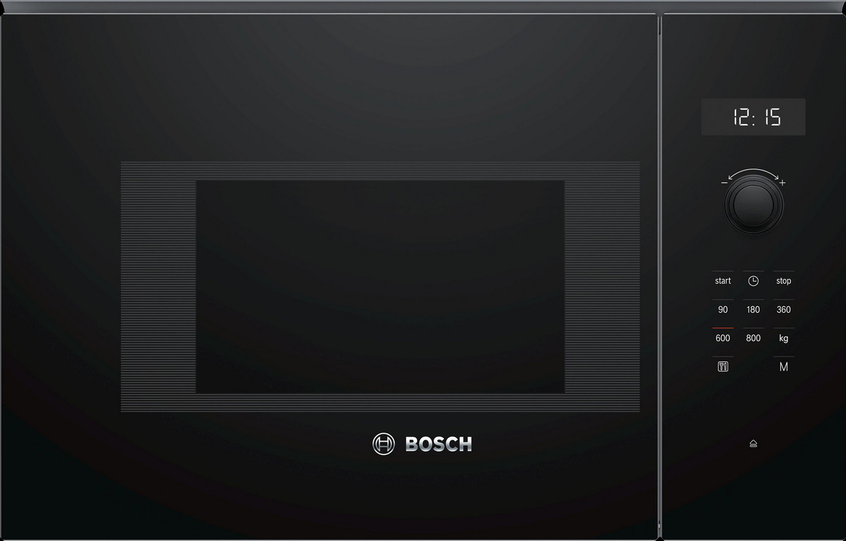 145246378_1 BOSCH Microondas integrable - BOSCH Serie 6 BFL524MB0, 800 W, 5 potencia, 20 l, Black - Imagen 1