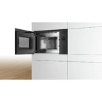 BOSCH Microondas integrable - BOSCH Serie 6 BFL524MB0, 800 W, 5 potencia, 20 l, Black - Imagen 5