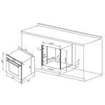Horno multifunción - CECOTEC Bolero Hexa M226000 Glass White A, Montaje en Pared, Hidrolítica, 71 l, 57,9 cm, 300 - Imagen 3