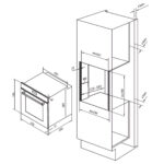 Horno multifunción - CECOTEC Bolero Hexa M226000 Glass White A, Montaje en Pared, Hidrolítica, 71 l, 57,9 cm, 300 - Imagen 4