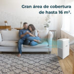 CECOTEC Aire acondicionado portátil - CECOTEC ForceClima 9550 Style Heating Connected, 9000 fg/h, 2 velocidades, 25 m², 33 dB(A), 300 - Imagen 3