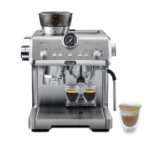 DE Cafetera espresso - DE LONGHI EC9555.M, 19 bar, 1550 W, 2 tazas, Acero