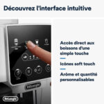 DE Cafetera superautomática - DE LONGHI ECAM220.61.W, 15 bar, 1450 W, 14 tazas, Blanco - Imagen 5