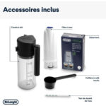 DE Cafetera superautomática - DE LONGHI ECAM220.61.W, 15 bar, 1450 W, 14 tazas, Blanco - Imagen 8