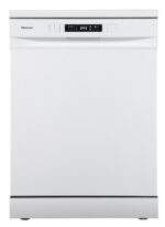 HISENSE Lavavajillas libre instalación 60 cm - HISENSE HS623D10W, 14 servicios, 7 programas, 598 mm, Blanco