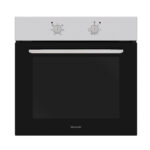 BRANDT Horno multifunción - BRANDT BOE1000X, Integrable, Esmalte fácil de limpiar, 72 l, 595 mm, Negro, Inox