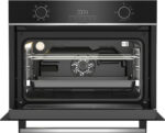 BEKO Horno compacto - BEKO BBCM13300XC, Integrable, Sí, 48 l, 59,4 cm, Negro - Imagen 3