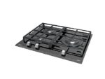 Teka Placa de gas - Teka GZC 63310, 3 zonas, Gas natural, ExactFlame, 60 cm, Negro - Imagen 3