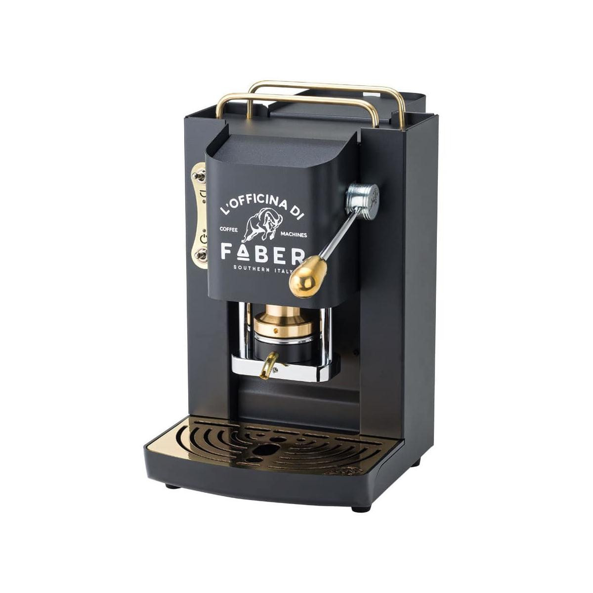 146178017_1 FABER Cafetera de cápsulas - FABER PROBLACKBASOTT, 15 bar, 500 W, Negro - Imagen 1
