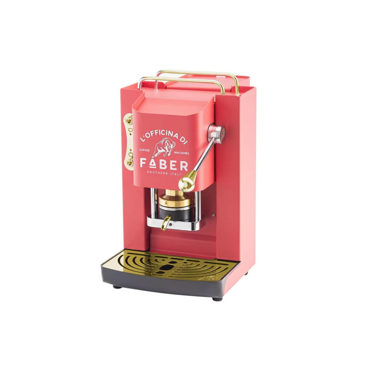 146178018_1 FABER Cafetera de cápsulas - FABER PROCHERRYBASOTT, 15 bar, 500 W, Rojo - Imagen 1