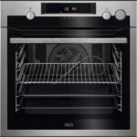 AEG Horno multifunción - AEG BPE577161M, 3 ciclos de pirólisis y 9 funciones (1 a Vapor), Sonda Térmica, Integrable, Sí, 72 l, 568 mm, Negro