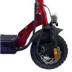 ECOXTREM Patinete Eléctrico - ECOXTREM BOOP Homologado DGT, Pot. máx. 800 W, Carga máx. 120 kg, 40 km autonomía, 13000 mAh, Rojo - Imagen 2