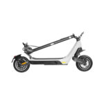 ZWHEEL Patinete eléctrico - ZWHEEL ZLion Pro White Satin, Pot. máx. 1200 W, Carga máx. 120 kg, 45 km autonomía, 12500 mAh, Negro | Blanco - Imagen 4