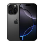 APPLE iPhone 16 Pro, Negro, Móvil iOS, 128 GB, 8 GB RAM, 6,3 " Super Retina XDR, Ceramic Shield, 120 Hz, Recubrimiento oleofóbico, Anti-huellas, Apple