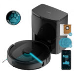 CECOTEC Robot aspirador - CECOTEC 9590 Spin Revolution Ultra Power Home, 1900 W, Potencia de succión 10000 kPa, Depósito 3 l, Autonomía 120 min, 300