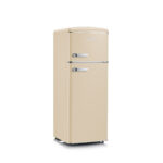 Frigorífico dos puertas - SEVERIN RKG 8933, Altura 144 cm, Capacidad 206 l, Crema