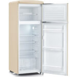 Frigorífico dos puertas - SEVERIN RKG 8933, Altura 144 cm, Capacidad 206 l, Crema - Imagen 2