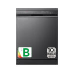 LG Lavavajillas libre instalación 60 cm - LG DF365FMS.ABMQEES, 14 servicios, 10 programas, 600 mm, Negro
