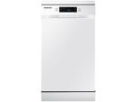 Samsung Lavavajillas - Samsung DW50R4070FW/EC, 10 servicios, 6 programas, 44.9 cm, Sistema AutoOpen, Configuración Flexible, Blanco