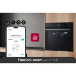 LG Horno a vapor - LG WSED7667M, Integrable, No, 76 l, 59,2 cm, Cristal negro mate - Imagen 5