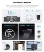 ANKER Kit solar - ANKER Solarbank FS20 225W Flexible Pack de 4, 225 W - Imagen 4
