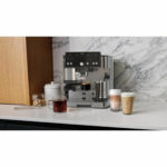 NINJA Máquina espresso - NINJA ES501EU, 9 bar, 1650 W, 1 tazas, Negro, Acero inoxidable - Imagen 4