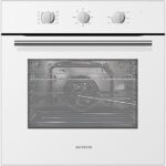 Infiniton Horno - Infiniton 818LB, Multifunción, 70 L, Encastrable, Triple acristalamiento, 8 funciones, Blanco
