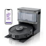 SHARK Robot aspirador - SHARK RV2800YEEU, 650 W, Depósito 0,3 l, Autonomía 110 min, Negro, Plata - Imagen 2