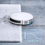 ROWENTA Robot aspirador - ROWENTA X-Plorer Serie 70+ RR8497, 240 V, Potencia de succión 2,3 kPa, Depósito 0,35 l, Autonomía 120 min, Blanco - Imagen 6