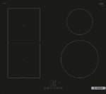 BOSCH Placa de inducción - BOSCH PVS61RBB5E, 4.0000 zonas, 592 mm, Negro
