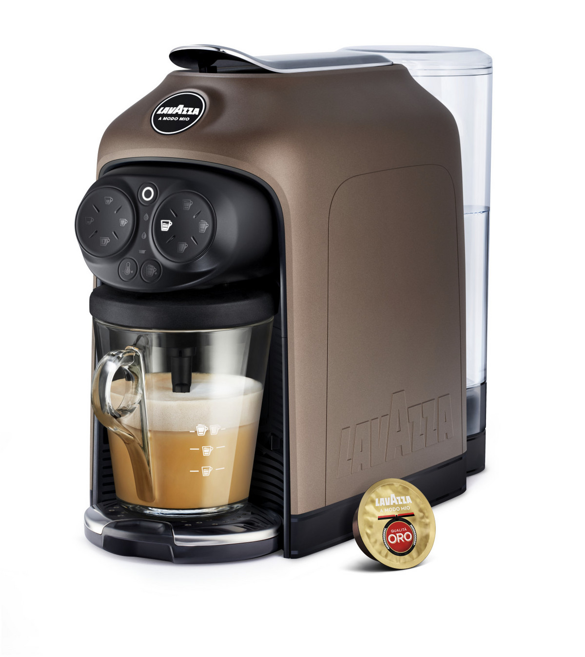 148482181_1 LAVAZZA Cafetera de cápsulas - LAVAZZA 18000286, 15 bar, 1500,00 W, Marrón - Imagen 1
